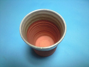 陶器製ビアグラス