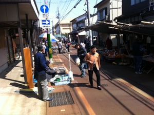 上越市高田の朝市