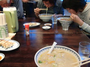 母の日のラーメン