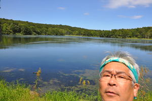 蓮華温泉の白池