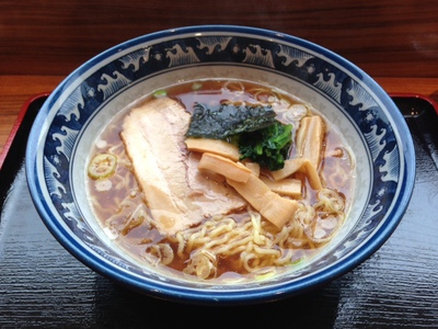 大積パーキングのラーメン