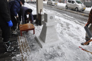 レルヒ祭、雪灯篭　４