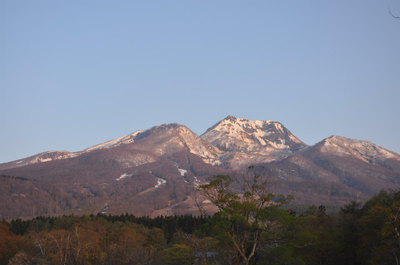 朝焼けの妙高山