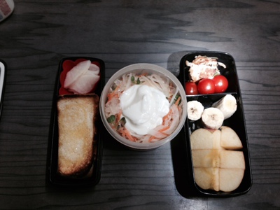 今日の弁当