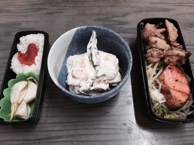 今日の弁当