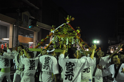 神輿の宮入