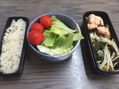 今日の弁当