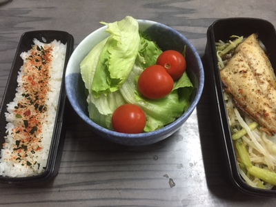 今日の弁当