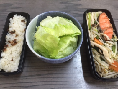 今日の弁当