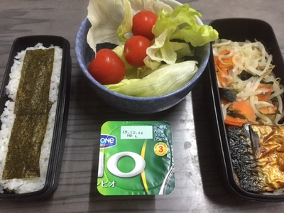 今日の弁当