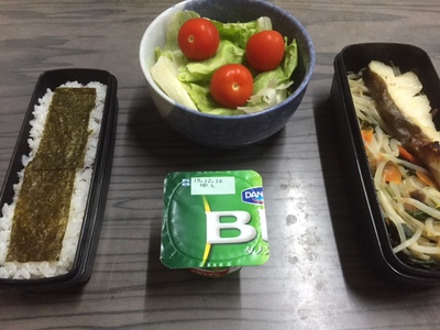 今日の弁当