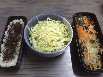 今日の弁当