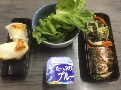 今日の弁当