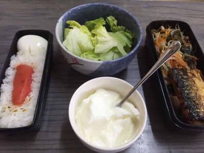 今日の弁当