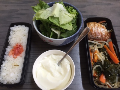 今日の弁当