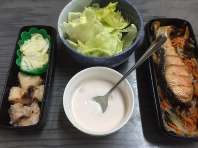 今日の弁当