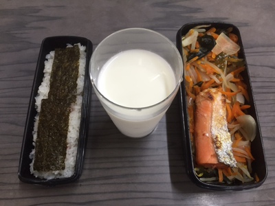 今日の弁当