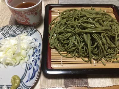 抹茶そば